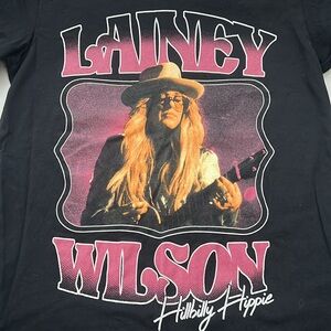 Lainey Wilson Graphic TShirt Black Size Small